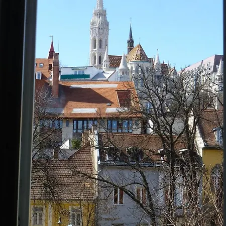 Elegant With Buda Castle View Apartament Budapeszt